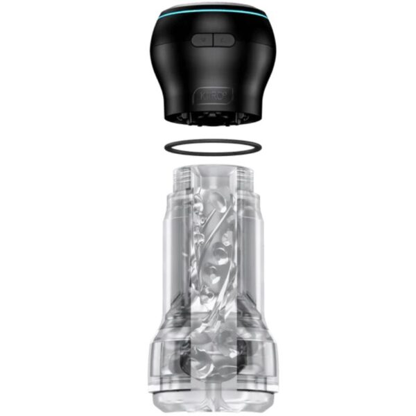 Kiiroo Crystal PocketBlow — Oral Masturbator, Transparent — Male Masturbators — view 7