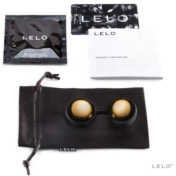 LELO Luna Beads 20 Karat Gold — Kegel Balls — Kegel Balls & Ben Wa Balls — view 3