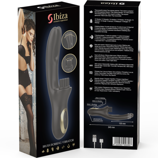 Ibiza Hi-Tech — Rabbit Vibrator, Waterproof — Hi-Tech Vibrators — view 6