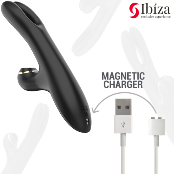 Ibiza Double Clamping — Rabbit Vibrator, Waterproof — Hi-Tech Vibrators — view 5