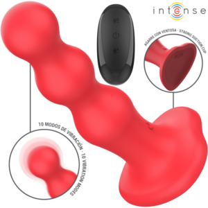 Intense Cody — Vibrator, Remote Control, Red — Remote Control Vibrators