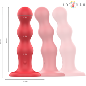 Intense Cody — Vibrator, Remote Control, Red — Remote Control Vibrators — view 2