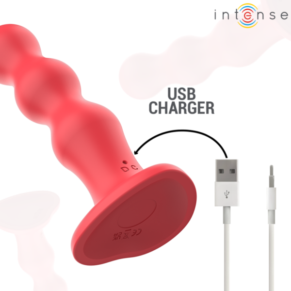 Intense Cody — Vibrator, Remote Control, Red — Remote Control Vibrators — view 6
