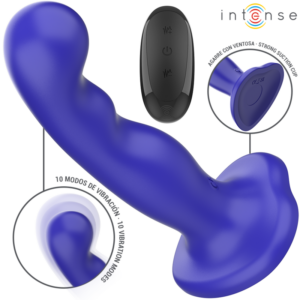 Intense Shorty — Vibrator, Remote Control, Blue — Remote Control Vibrators