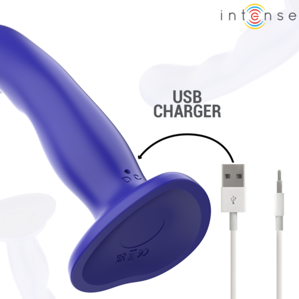 Intense Shorty — Vibrator, Remote Control, Blue — Remote Control Vibrators — view 6