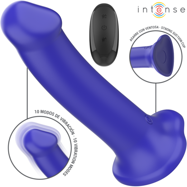 Intense Victoria — Vibrator, Remote Control, Dark Blue — Remote Control Vibrators