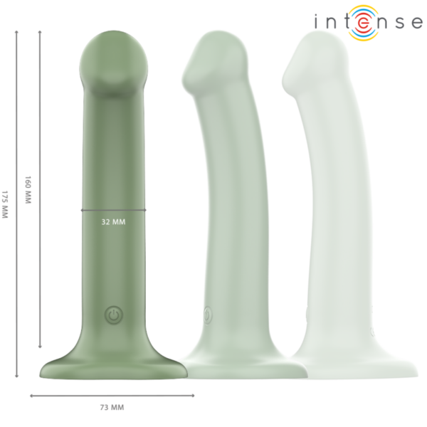Intense Becca — Vibrator, Remote Control, Green — Remote Control Vibrators — view 6