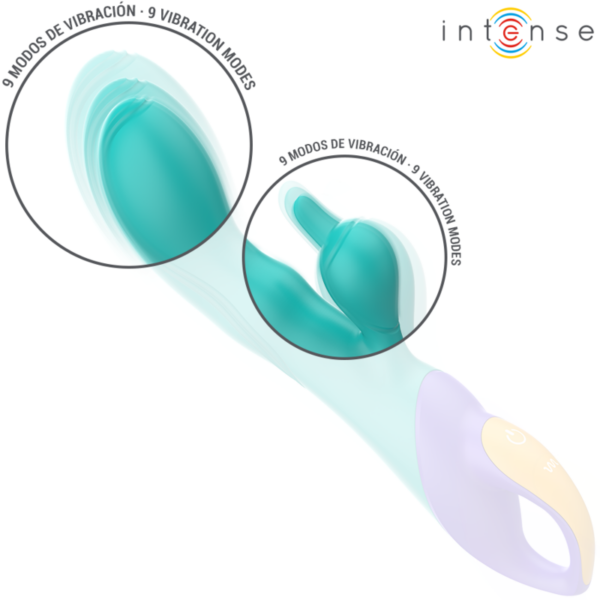 Intense Fred — Rabbit Vibrator, Rechargeable, Blue — Rabbit Vibrators — view 2