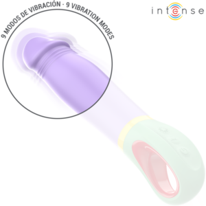 Intense Velma — Realistic Vibrator, Waterproof, Purple — Classic Vibrators — view 3