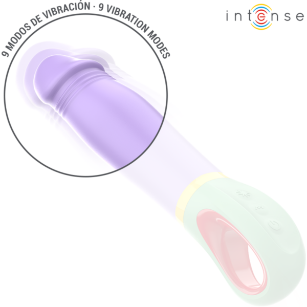 Intense Velma — Realistic Vibrator, Waterproof, Purple — Classic Vibrators — view 3