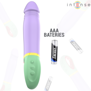 Intense Velma — Realistic Vibrator, Waterproof, Purple — Classic Vibrators — view 4