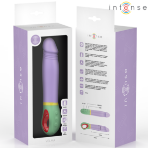 Intense Velma — Realistic Vibrator, Waterproof, Purple — Classic Vibrators — view 2