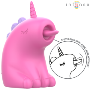 Intense Pinkie — Tongue Vibrator, Waterproof, Fuchsia — Clitoral Stimulators