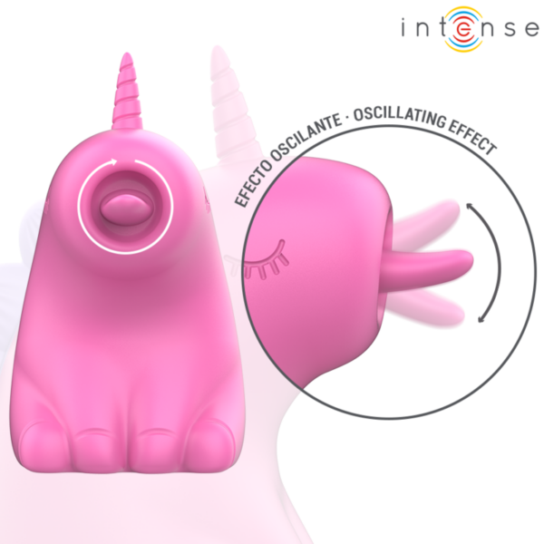 Intense Pinkie — Tongue Vibrator, Waterproof, Fuchsia — Clitoral Stimulators — view 3