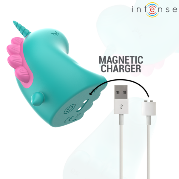 Intense Trixie — Tongue Vibrator, Waterproof, Green — Clitoral Stimulators — view 5
