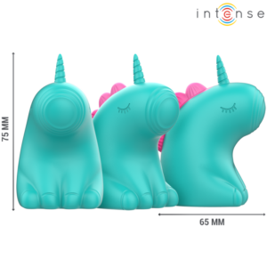 Intense Trixie — Tongue Vibrator, Waterproof, Green — Clitoral Stimulators — view 2