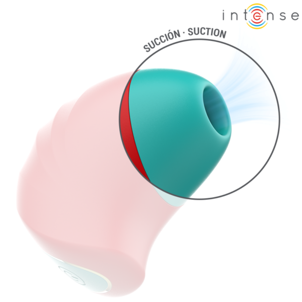 Intense Donnie — Clit Sucker, Waterproof, Red and Green — Air Pulse Vibrators — view 3