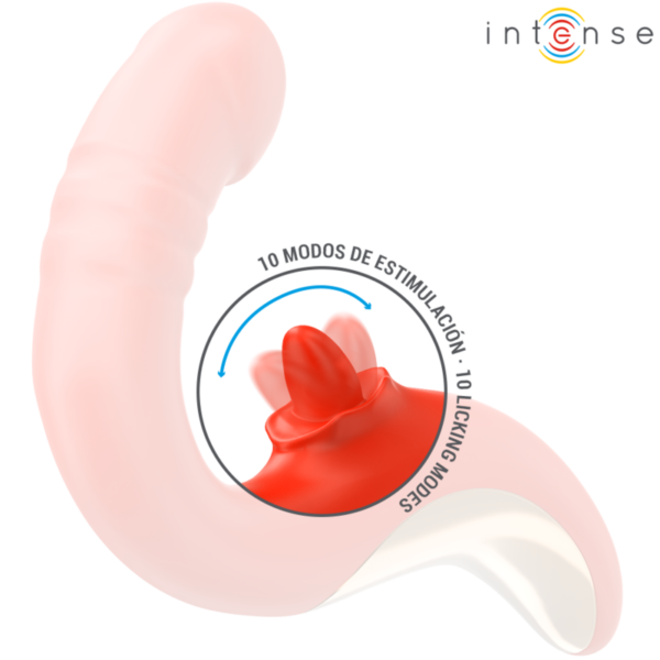 Intense Paulina — Rabbit Vibrator, Waterproof, Red — Rabbit Vibrators — view 6
