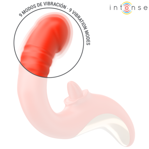 Intense Paulina — Rabbit Vibrator, Waterproof, Red — Rabbit Vibrators — view 4