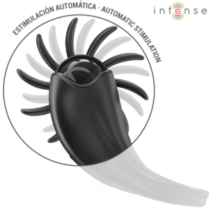 Intense Mabel — Vibrating Cock Ring, Rechargeable, Black — Cock Rings — view 2