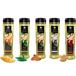 Shunga Organica — Massage Oil, 240 ml, Luscious Mango — Body Massage Oils — view 2