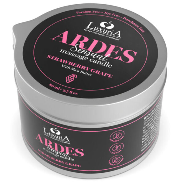 Intimateline Luxuria Ardes — Massage Candle, Grape Scented — Massage Candles — view 2