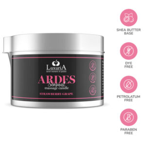 Intimateline Luxuria Ardes — Massage Candle, Grape Scented — Massage Candles — view 3