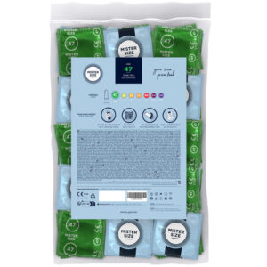 Mister Size XS 47 — Snug Fit Condoms, 100 Pack — Bulk Condom Packs — view 2