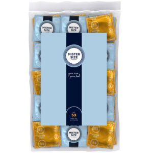 Mister Size M 53 — Condoms, 100 Pack — Bulk Condom Packs