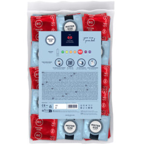 Mister Size XL 60 — XL Condoms, 100 Pack — Bulk Condom Packs — view 2