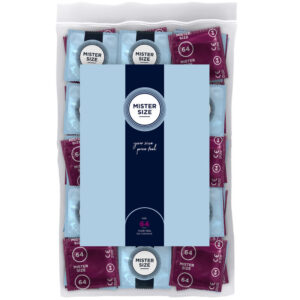 Mister Size XXL 64 — XL Condoms, 100 Pack — Bulk Condom Packs