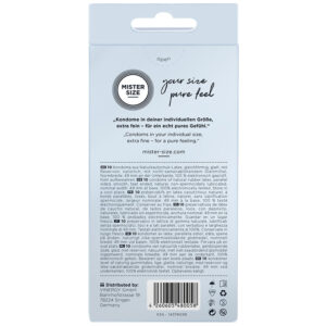 Mister Size S 49 — Snug Fit Condoms, 10 Pack — Condom Multipacks — view 2