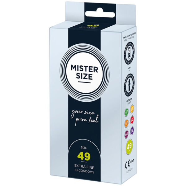 Mister Size S 49 — Snug Fit Condoms, 10 Pack — Condom Multipacks — view 3