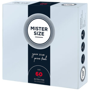 Mister Size XL 60 — XL Condoms, 36 Pack — Bulk Condom Packs — view 2
