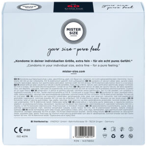 Mister Size XL 60 — XL Condoms, 36 Pack — Bulk Condom Packs — view 3