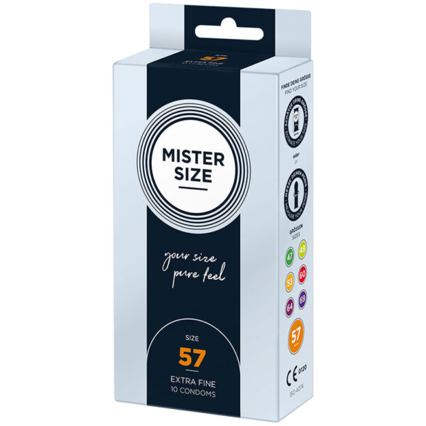 Mister Size L 57 — Condoms, 10 Pack — Classic Condoms — view 2