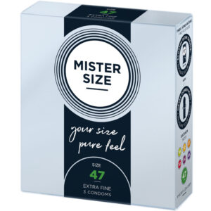 Mister Size XS 47 — Snug Fit Condoms, 3 Pack — Condom 3 Packs — view 2