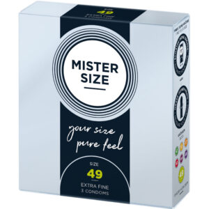 Mister Size S 49 — Snug Fit Condoms, 3 Pack — Condom 3 Packs — view 2