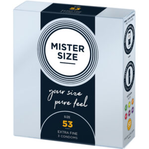 Mister Size M 53 — Condoms, 3 Pack — Classic Condoms — view 2