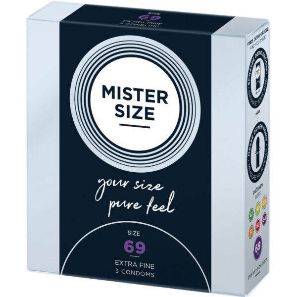 Mister Size XXXL 69 — XL Condoms, 3 Pack — Condom 3 Packs — view 2
