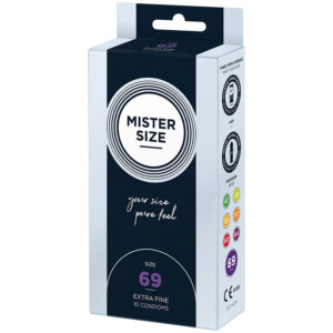 Mister Size XXXL 69 — XL Condoms, 10 Pack — Condom Multipacks — view 2