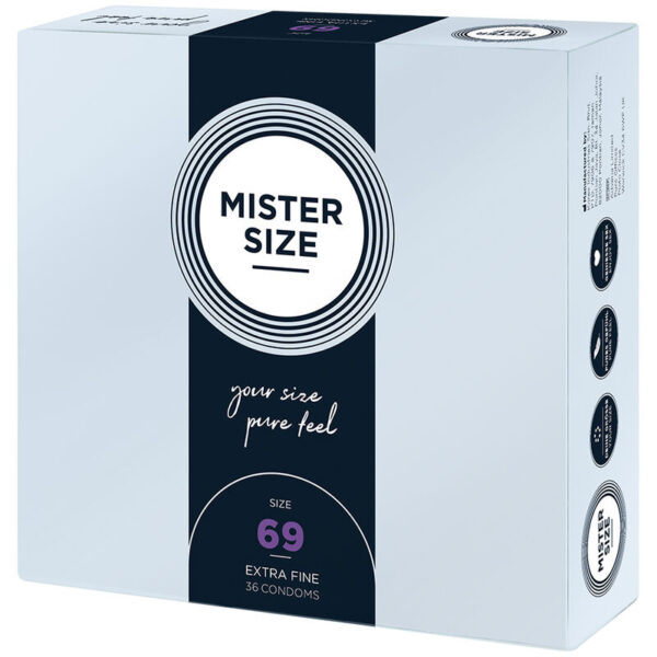Mister Size XXXL 69 — XL Condoms, 36 Pack — Bulk Condom Packs — view 3