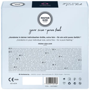 Mister Size XXL 64 — XL Condoms, 36 Pack — Bulk Condom Packs — view 2