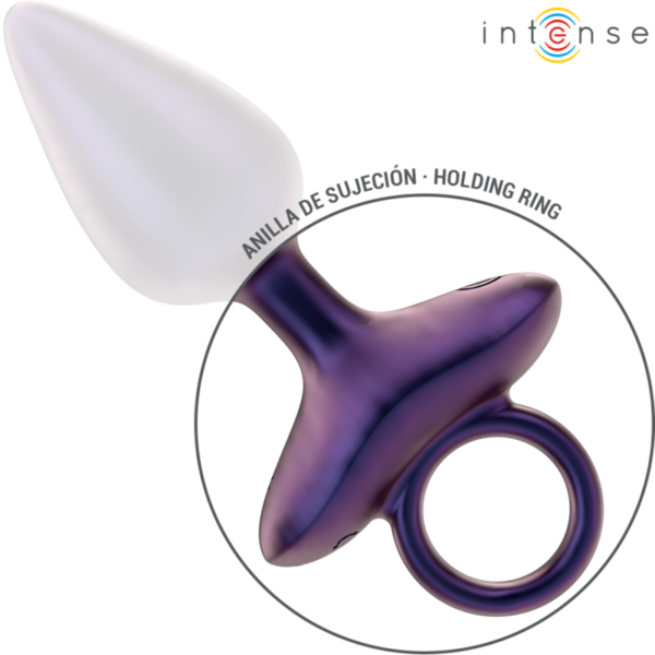 Intense Michael 2 — Vibrating Butt Plug, Remote Control, Purple — Anal — view 5
