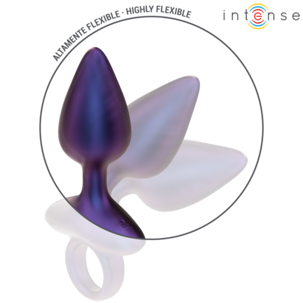 Intense Michael 2 — Vibrating Butt Plug, Remote Control, Purple — Anal — view 4