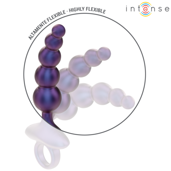 Intense Tito 3 — Vibrating Butt Plug, Remote Control, Purple — Anal — view 6
