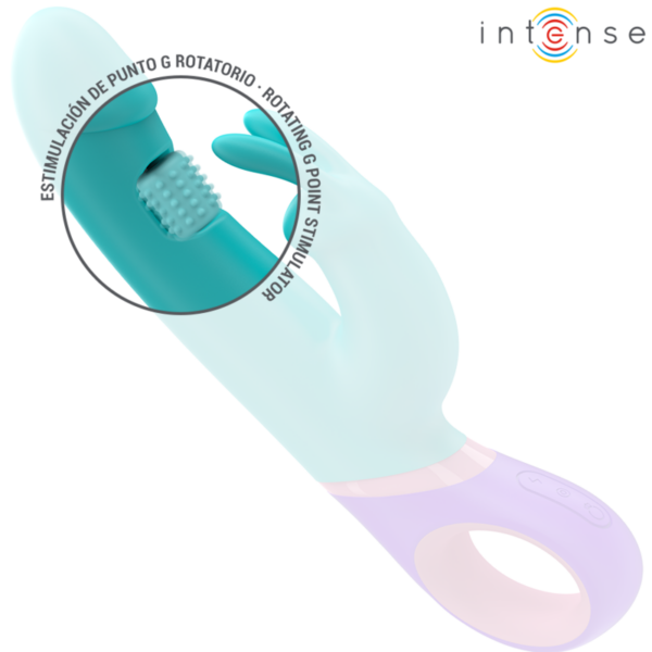 Intense Monica — Rabbit Vibrator, Waterproof, Blue — Rabbit Vibrators — view 4