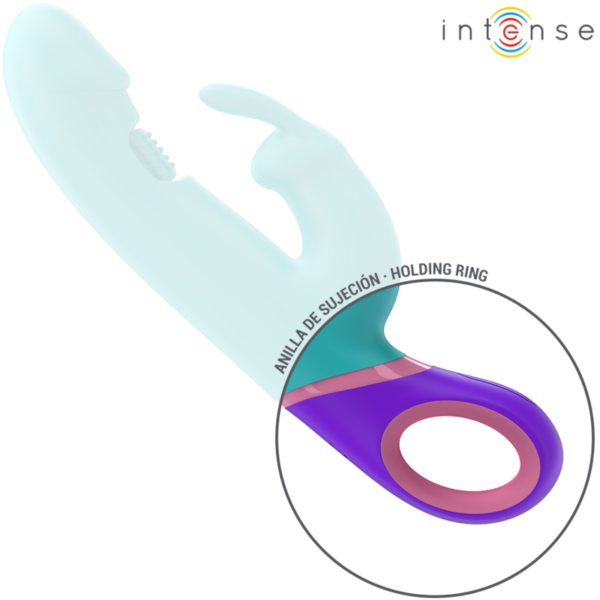 Intense Monica — Rabbit Vibrator, Waterproof, Blue — Rabbit Vibrators — view 5