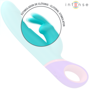 Intense Monica — Rabbit Vibrator, Waterproof, Blue — Rabbit Vibrators — view 3