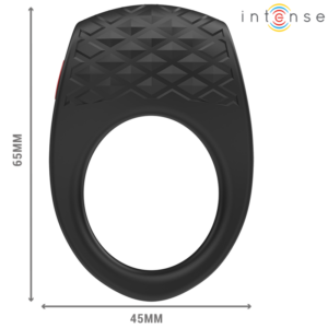 Intense Clover — Vibrating Cock Ring, Remote Control, Black — Cock Rings — view 3